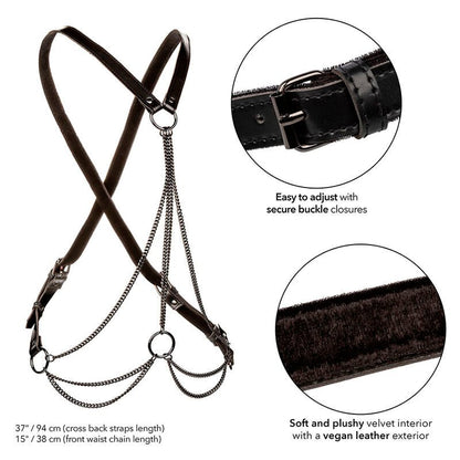 CALEXOTICS - EUPHORIA MULTICHAIN HARNESS PREMIUM - Kink&Play