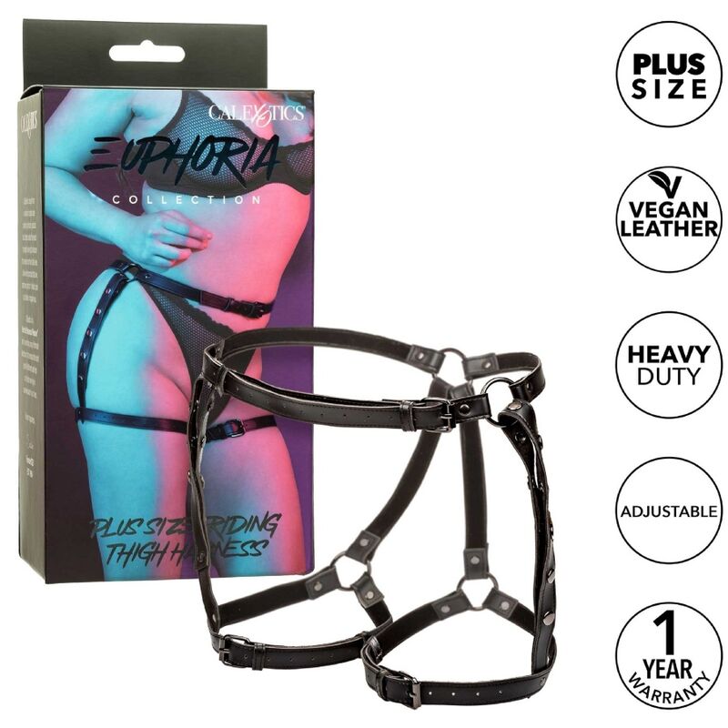 CALEXOTICS - EUPHORIA PLUS SIZE RIDING THIGH HARNESS - Kink&Play