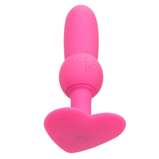 CALEXOTICS - FIRST TIME ANAL PLUG BEADED PROBE 10 VIBRATIONS PINK - Kink&Play