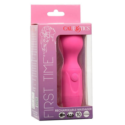 CALEXOTICS - FIRST TIME RECHARGEABLE MASSAGER 10 VIBRATIONS PINK - Kink&Play
