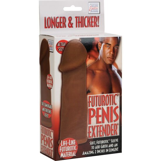 CALEXOTICS - FUTUROTIC PENIS EXTENDER BROWN - Kink&Play