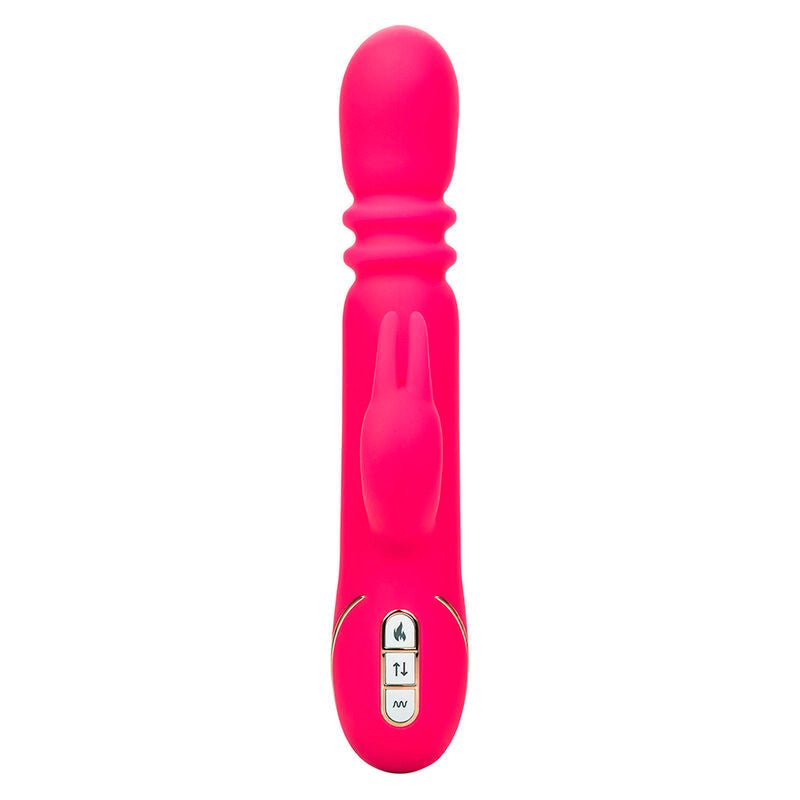 CALEXOTICS - JACK FANTASY TRIPLE HEATED VIBRATOR RABBIT PINK - Kink&Play