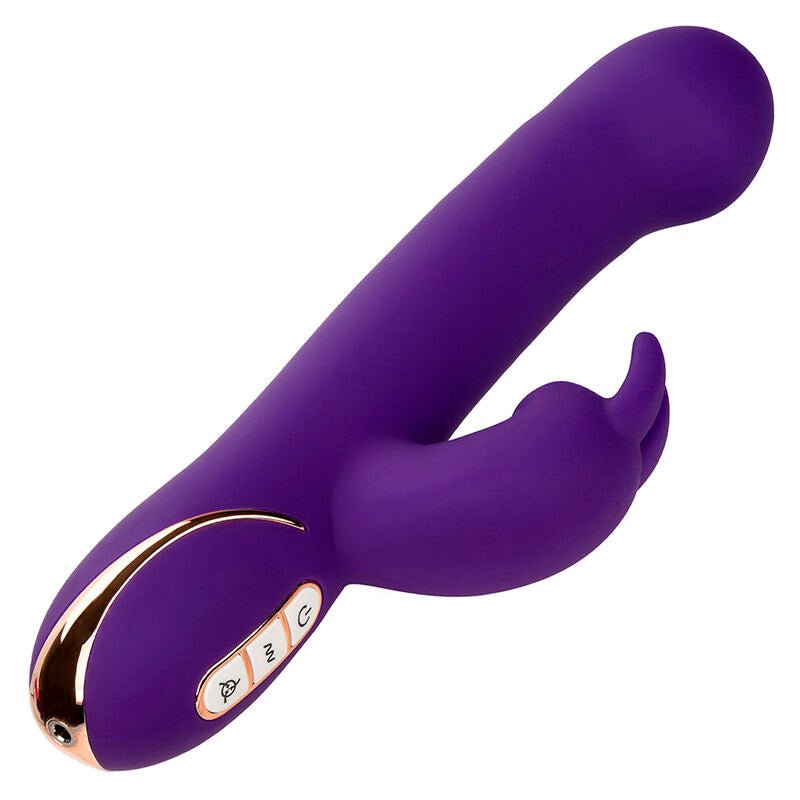 CALEXOTICS - JACK RABBIT VIBRATOR AND STIMULATOR 7 VIBRATION LEVELS AND STIMULATING WAVES BLUE - Kink&Play