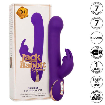 CALEXOTICS - JACK RABBIT VIBRATOR AND STIMULATOR 7 VIBRATION LEVELS AND STIMULATING WAVES BLUE - Kink&Play