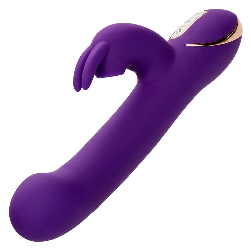 CALEXOTICS - JACK RABBIT VIBRATOR AND STIMULATOR 7 VIBRATION LEVELS AND STIMULATING WAVES BLUE - Kink&Play