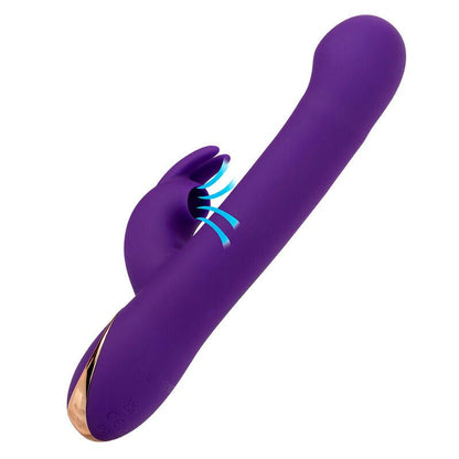CALEXOTICS - JACK RABBIT VIBRATOR AND STIMULATOR 7 VIBRATION LEVELS AND STIMULATING WAVES BLUE - Kink&Play