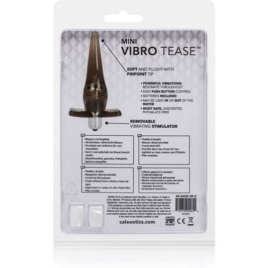 CALEXOTICS - MINI VIBRO TEASE BLACK - Kink&Play