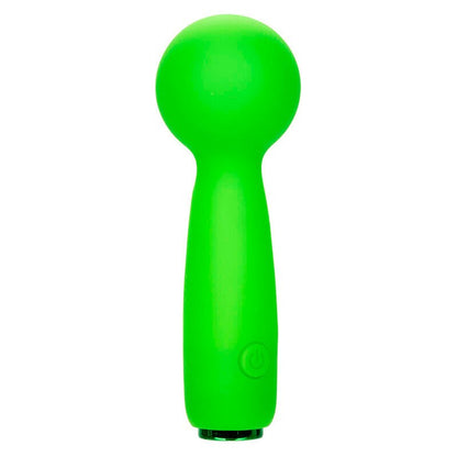 CALEXOTICS - NEON VIBES THE BUBBLY VIBE MINI MASSAGER 10 VIBRATIONS GREEN - Kink&Play