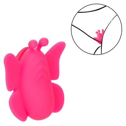 CALEXOTICS - NEON VIBES THE FLUTTER VIBE STIMULATOR 10 VIBRATIONS PINK - Kink&Play