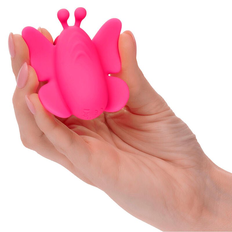 CALEXOTICS - NEON VIBES THE FLUTTER VIBE STIMULATOR 10 VIBRATIONS PINK - Kink&Play