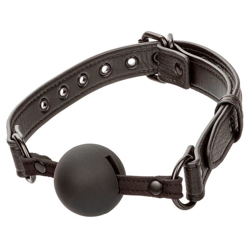 CALEXOTICS - NOCTURNAL BALL GAG SILICONE BLACK - Kink&Play