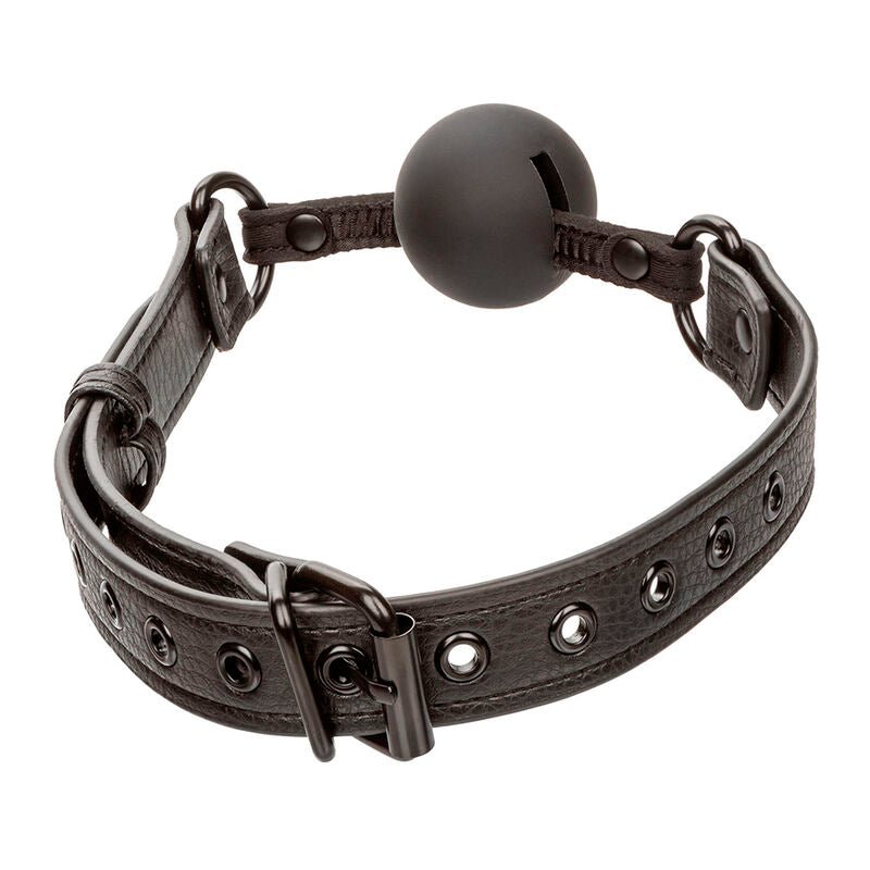 CALEXOTICS - NOCTURNAL BALL GAG SILICONE BLACK - Kink&Play
