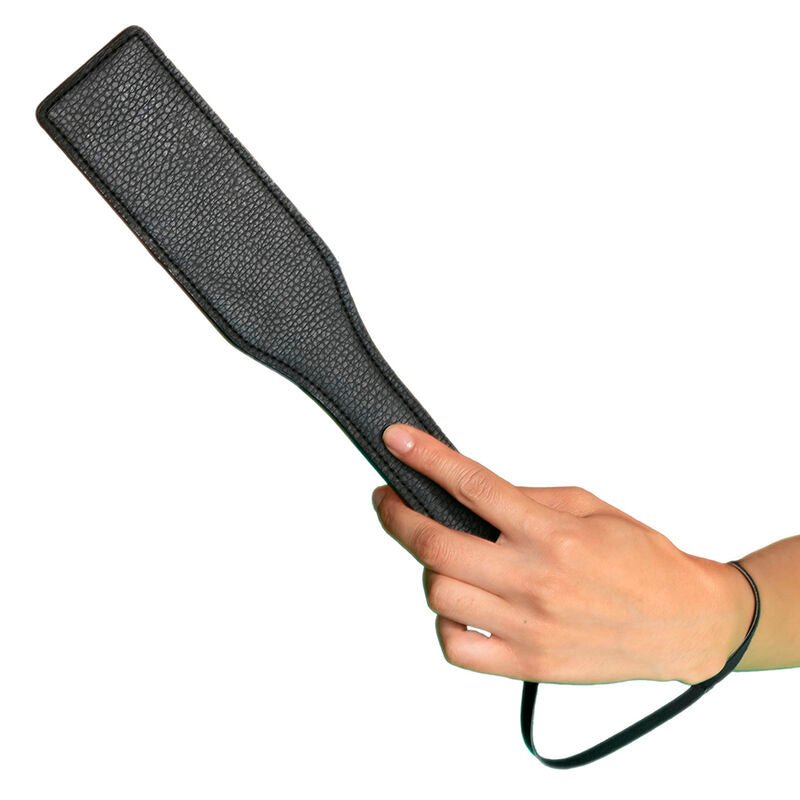 CALEXOTICS - NOCTURNAL PADDLE LEATHER BLACK - Kink&Play