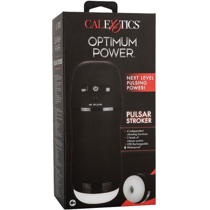 CALEXOTICS - OPTIMUM POWER MASTURBATOR WITH VIBRATION AND STIMULATING WAVES - Kink&Play