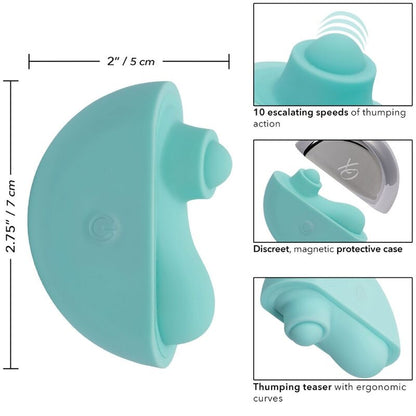 CALEXOTICS - OVATION ACCLAIM STIMULATOR AQUA GREEN - Kink&Play