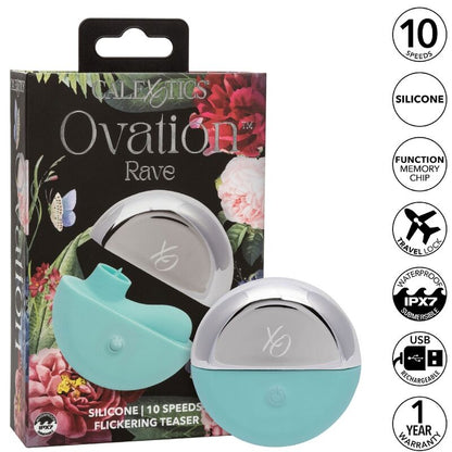 CALEXOTICS - OVATION RAVE STIMULATOR AQUA GREEN - Kink&Play