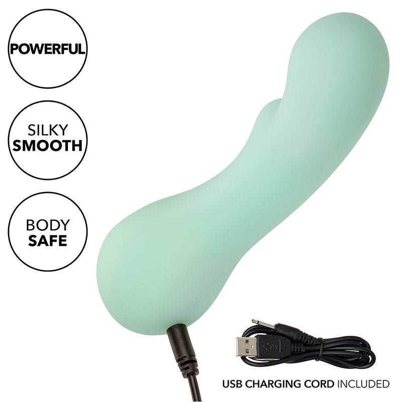 CALEXOTICS - PACIFICA BORA BORA ESTIMULATOR G SPOT 10 VIBRATIONS AQUA - Kink&Play
