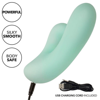 CALEXOTICS - PACIFICA FIJI VIBRATOR & ESTIMULATOR G SPOT 10 VIBRATIONS AQUA - Kink&Play