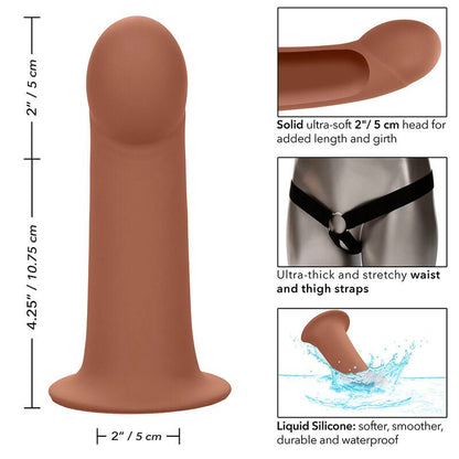 CALEXOTICS - PERFORMANCE MAXX EXTENSION WITH HARNESS BROWN SKIN - Kink&Play