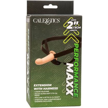 CALEXOTICS - PERFORMANCE MAXX EXTENSION WITH HARNESS LIGHT SKIN - Kink&Play