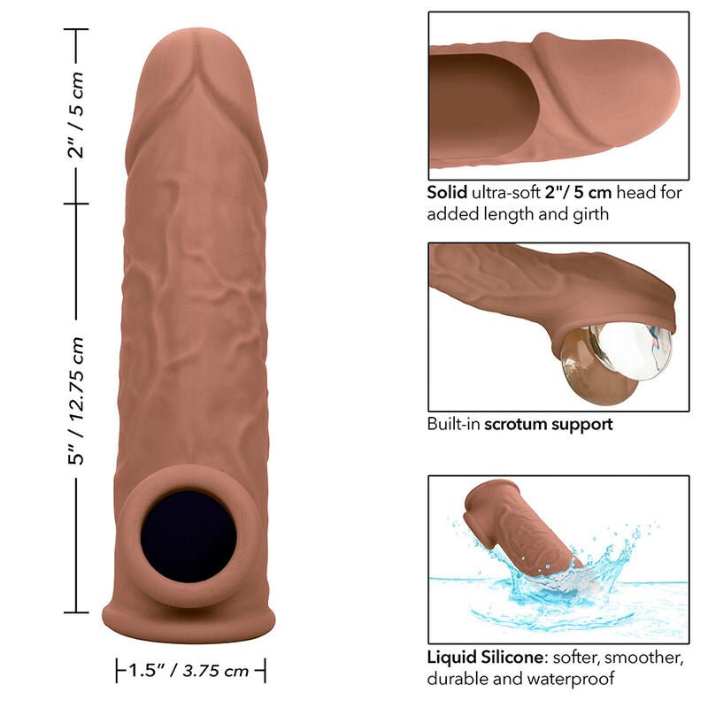 CALEXOTICS - PERFORMANCE MAXX LIFE - LIKE EXTENSION 7 BROWN SKIN - Kink&Play