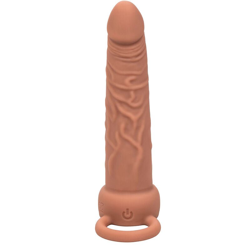 CALEXOTICS - PERFORMANCE MAXX RECHARGABLE DUAL PENETRATOR BROWN SKIN - Kink&Play