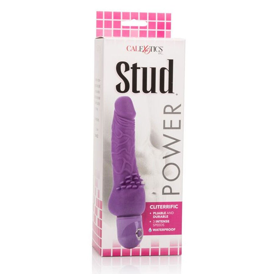 CALEXOTICS - POWER STUD CLITERRIFIC PURPLE VIBRATOR - Kink&Play
