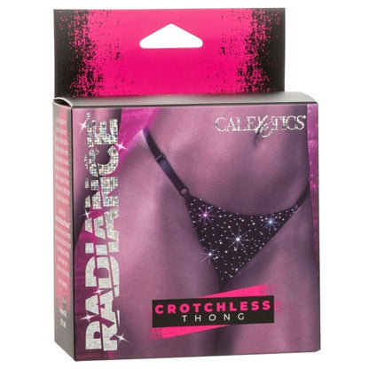 CALEXOTICS - RADIANCE CROTCHLESS THONG RHINE - Kink&Play