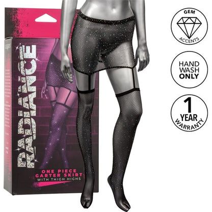 CALEXOTICS - RADIANCE GARTER SKIRT THIGH HIGHS - Kink&Play
