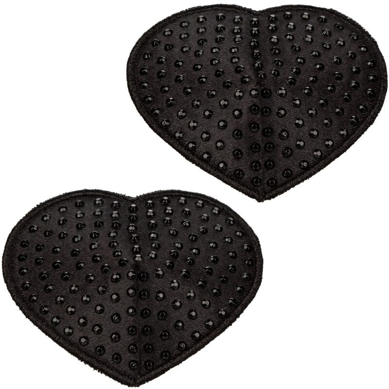 CALEXOTICS - RADIANCE HEART - SHAPED JEWEL NIPPLE SHIELDS - Kink&Play