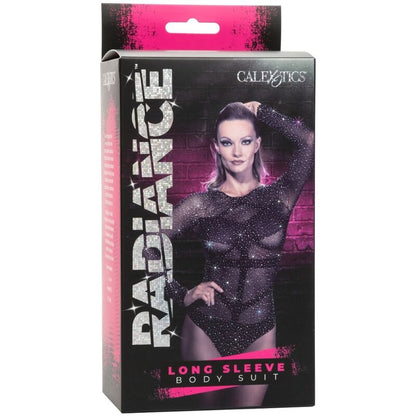 CALEXOTICS - RADIANCE LONG SLEEVE BODYSUIT RHINE - Kink&Play