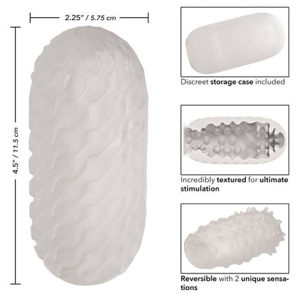 CALEXOTICS - REVERSIBLE NUBBY STROKER - Kink&Play