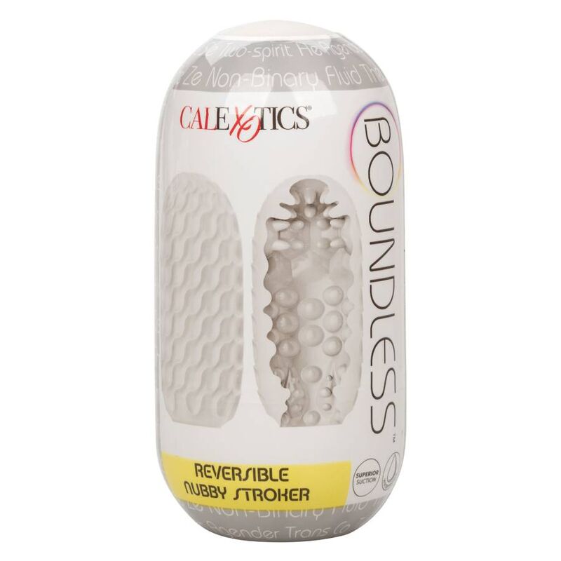 CALEXOTICS - REVERSIBLE NUBBY STROKER - Kink&Play