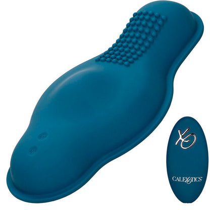 CALEXOTICS - RIDER MASSAGER DOUBLE MOTOR REMOTE CONTROL BLUE - Kink&Play