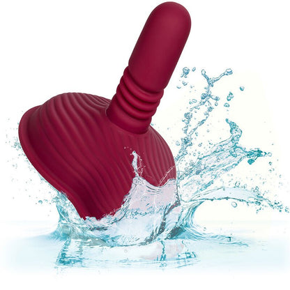 CALEXOTICS - RIDER MASSAGER DOUBLE MOTOR REMOTE CONTROL RED - Kink&Play