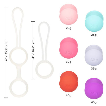 CALEXOTICS - SHE - OLOGY SET BOLAS KEGEL INTERCAMBIABLES - Kink&Play