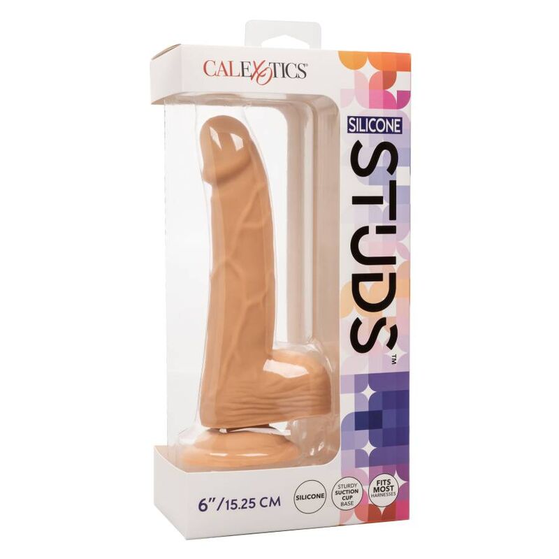 CALEXOTICS - SILICONE STUDS 15.24 CM SKIN - Kink&Play
