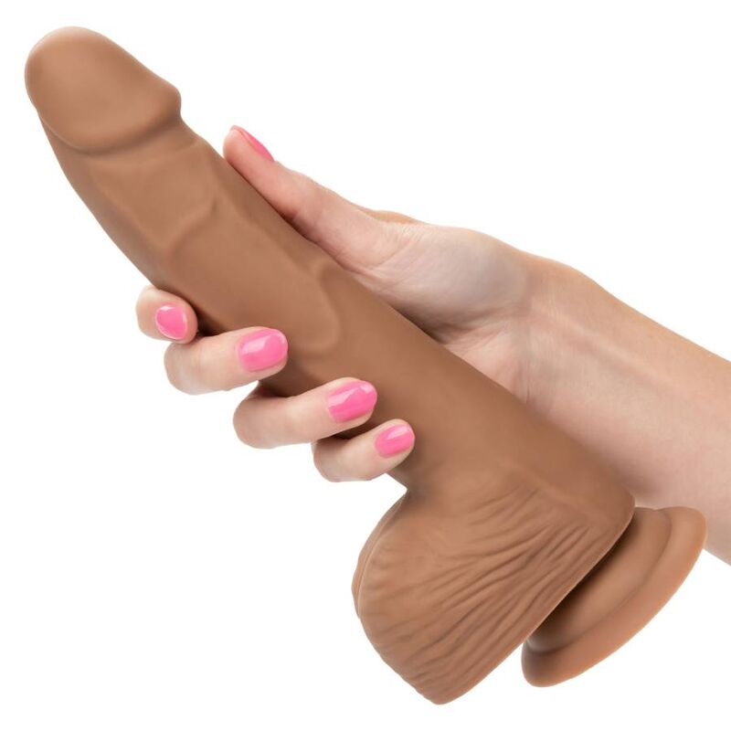 CALEXOTICS - SILICONE STUDS 20.32 CM BROWN - Kink&Play