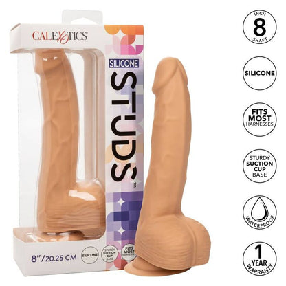 CALEXOTICS - SILICONE STUDS 20.32 CM SKIN - Kink&Play