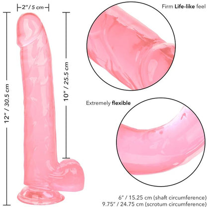 CALEXOTICS - SIZE QUEEN DILDO PINK 25.5 CM - Kink&Play