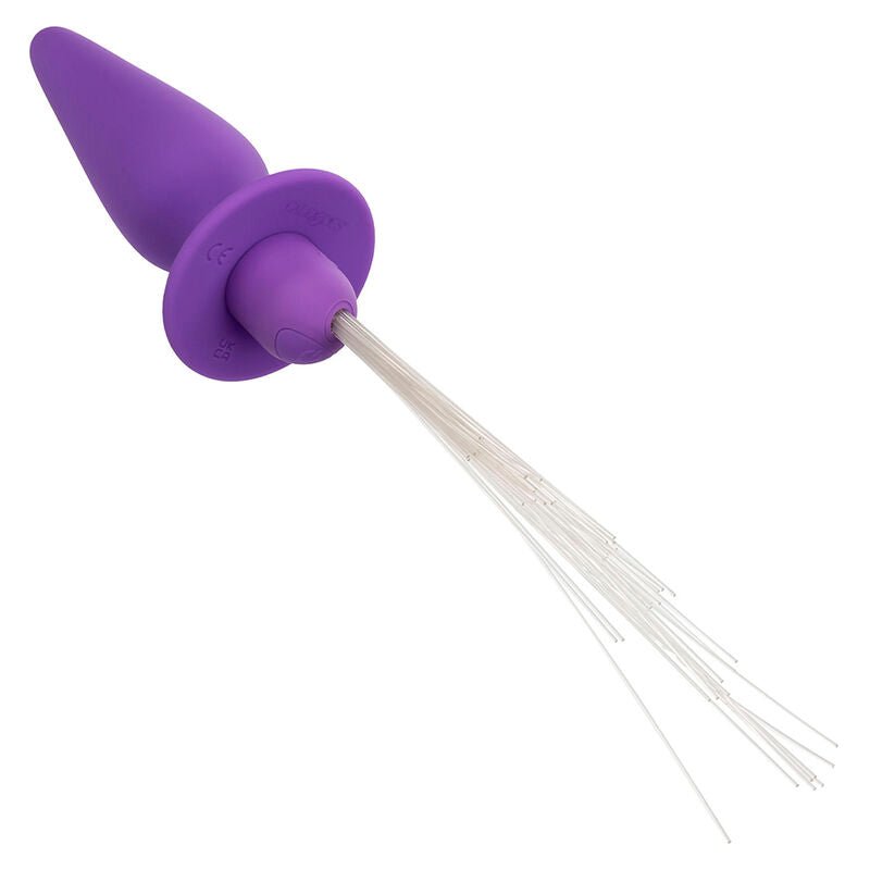 CALEXOTICS - SOUTHERN LIGHTS LIGHT UP ANAL PLUG 10 VIBRATIONS SILICONE PURPLE - Kink&Play