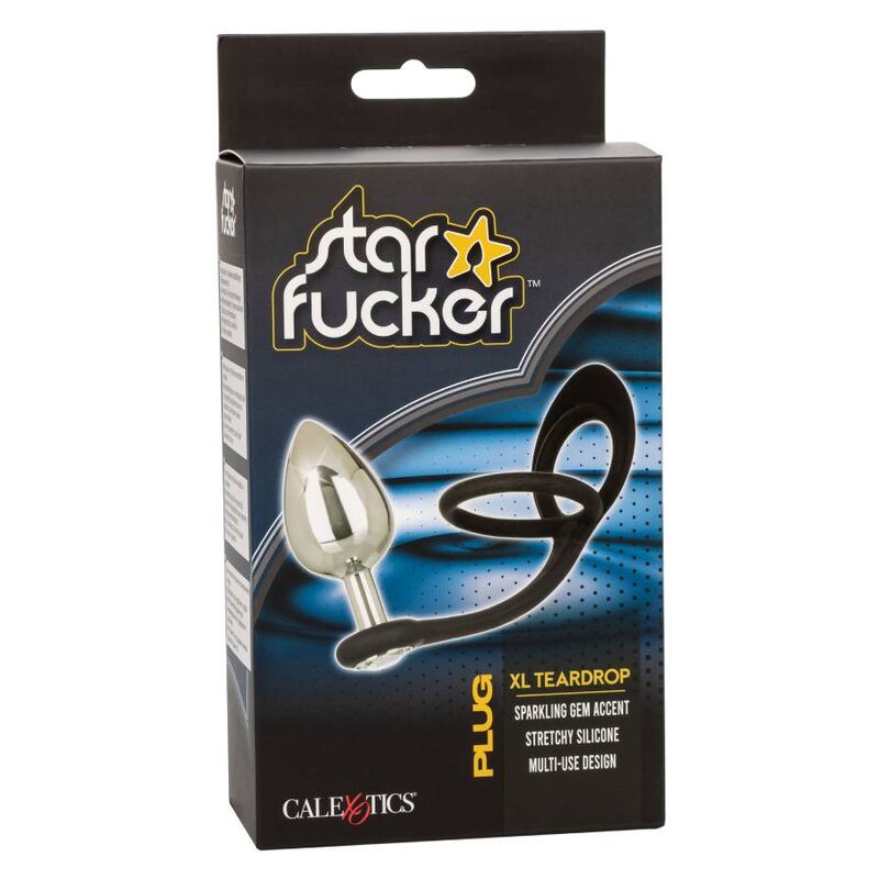 CALEXOTICS - STAR FUCKER XL TEARDROP PLUG - Kink&Play