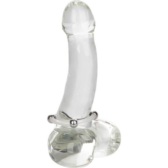 CALEXOTICS - STEEL BEADED SILICONE RING L - Kink&Play