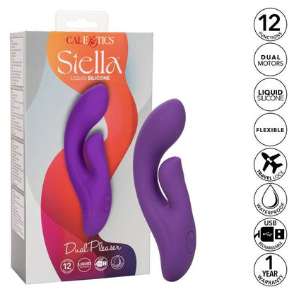 CALEXOTICS - STELLA DUAL PLEASER VIOLET - Kink&Play