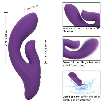 CALEXOTICS - STELLA DUAL PLEASER VIOLET - Kink&Play