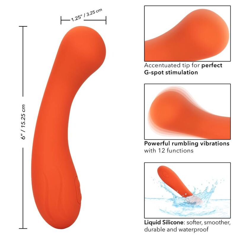 CALEXOTICS - STELLA G - WAND ORANGE - Kink&Play