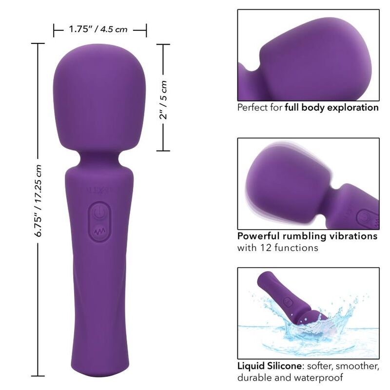 CALEXOTICS - STELLA MASSAGER VIOLET - Kink&Play