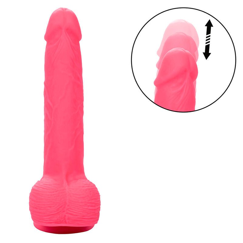 CALEXOTICS - STUDS REALISTIC VIBRATOR 10 VIBRATIONS PINK - Kink&Play