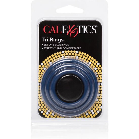 CALEXOTICS - TRI - RINGS BLUE - Kink&Play