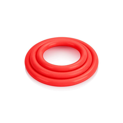 CALEXOTICS - TRI - RINGS SET RED - Kink&Play